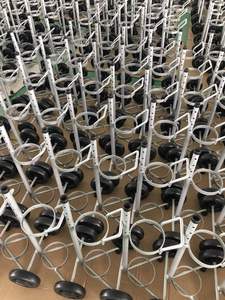 Hastane tıbbi oksijen tankı sepeti gaz silindiri arabası - Product Image 6