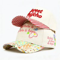 Gorra de Béisbol Snapback Personalizada con Bordado 3D, Diseño Vintage de Camuflaje y Leopardo, Dos Tonos, 5 Paneles, Algodón Ajustable para Uso en Exteriores y Calle