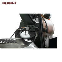Torréfacteur à café commercial au gaz de 120 kg, équipement de torréfaction de grains de café industriel entièrement automatique