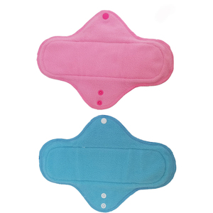Serviettes hygiéniques lavables et réutilisables en tissu imperméable pour femmes, vente en gros - Product Image 1