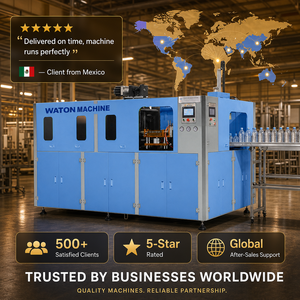Macchina per Soffiaggio di Barattoli per Miele, 2 Cavità, Automatica, PET, Bocca Larga 55-105mm, 25KW, Basso Consumo Energetico, Grado Alimentare, CE Intertek - Product Image 6