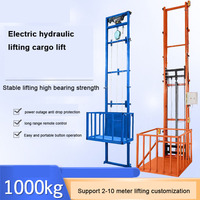 Plateforme élévatrice électrique de 2 à 10 mètres pour personnes, marchandises, petits matériaux, levage de charges, entrepôt, atelier, garage