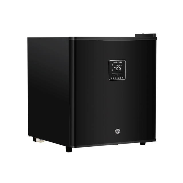 30L Small Freezer Electronic -20 Degree Black Color Freezers for Home Vertical Compact Upright Deep Freezer
