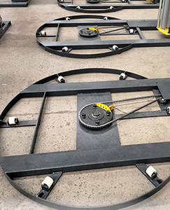 Automatic Electric PLC-controlled <b>Pallet</b> Stretch Wrapping Machine Turntable 500mm Stretch Film Width for Food Beverage Commodity - Product Image 6