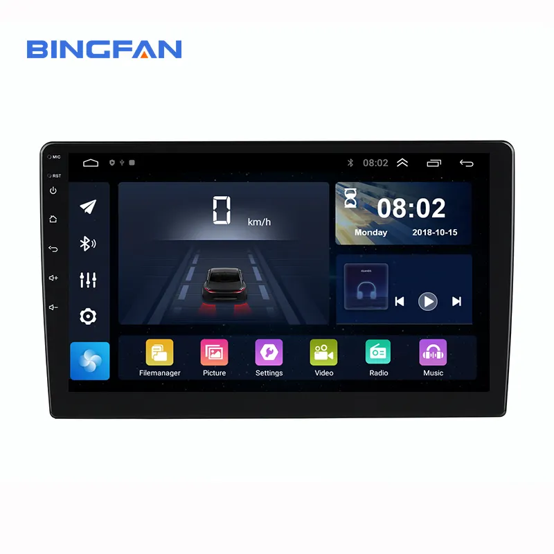 새로운 디자인 9 인치 2 딘 자동차 라디오 2G 32GB Carplay 자동차 라디오 안드로이드 터치 스크린 자동차 DVD 플레이어 무선 Carplay 안드로이드 자동차