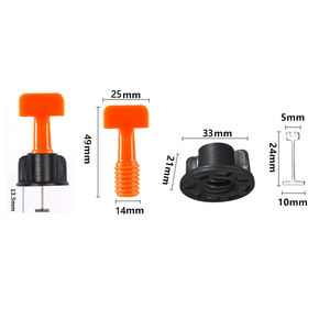 Kit <span class=keywords><strong>de</strong></span> Nivelación <span class=keywords><strong>de</strong></span> Azulejos <span class=keywords><strong>Reutilizable</strong></span> <span class=keywords><strong>de</strong></span> 50 Piezas, Sistema <span class=keywords><strong>de</strong></span> Nivelación <span class=keywords><strong>de</strong></span> <span class=keywords><strong>Cerámica</strong></span> para Pisos <span class=keywords><strong>de</strong></span> Porcelana, Espaciador <span class=keywords><strong>de</strong></span> 1.0 mm, Herramienta <span class=keywords><strong>de</strong></span> Nivelación <span class=keywords><strong>de</strong></span> Azulejos para <span class=keywords><strong>Cerámica</strong></span> - Product Image 5