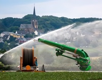 Arroseur à long rayon réglable en métal Titans Big Gun 85m pour l'irrigation agricole