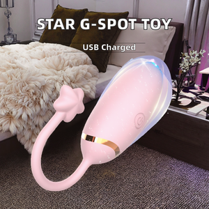 Nuovo Vibratore a Forma di Stella con Telecomando per Donne, 100% Impermeabile, Giocattolo Sessuale, Palline Vaginali, Massaggiatore Clitorideo e Punto G - Product Image 6