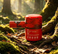 Dispositif d'extinction d'incendie à lancer, fourni par l'usine, portable, à activation par impact, à poudre sèche, pour la suppression d'incendie d'urgence