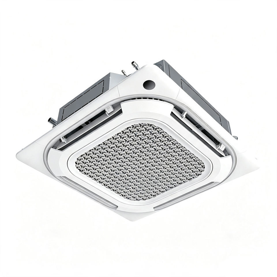 Commercial 4 Way Air Outlet Cassette Air Conditioner Indoor Unit ...