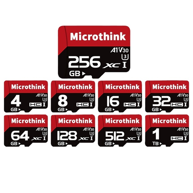 Full Capacity U3 Mini SD Card 2gb 4gb 8gb 16gb 32gb 64gb 128gb Class 10 TF Memory Card for DVR