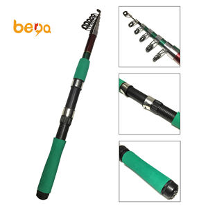 <span class=keywords><strong>Canne</strong></span> à pêche Spinning télescopique de 2.1M à 3.0M, accessoire Portable de haute qualité en verre, adapté à la pratique en <span class=keywords><strong>mer</strong></span>, nouveauté - Product Image 2