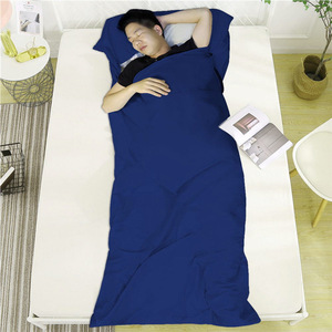 Sac de couchage pour le camping en plein air, kaki bleu, respirant, léger, portable, pour adultes, utilisation en voyage - Product Image 4