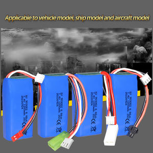 Fabrika Çıkışlı 7.4V 1200mAh Şarj Edilebilir LiPo Pil Paketi RC Model Uçaklar ve Oyuncak Helikopterler için - Product Image 5