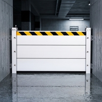 Barrera Contra Inundaciones de Aluminio al por Mayor, Fácil de Instalar, Impermeable y Resistente a Inundaciones, para Puertas de Garaje y Entradas de Sótanos