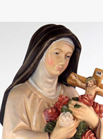 Statue en résine de Sainte Thérèse de la Petite Fleur de Jésus, Sainte Thérèse, sainte catholique