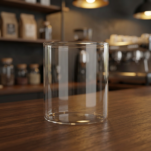 Vase cylindrique en verre transparent, centre de table minimaliste, peut contenir de l'eau - Product Image 6