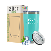 Gobelet isotherme personnalisé de 20 oz, gobelets à bière, mugs pour la rentrée scolaire, vente en gros, gobelets personnalisés imprimés avec couvercle coulissant magnétique