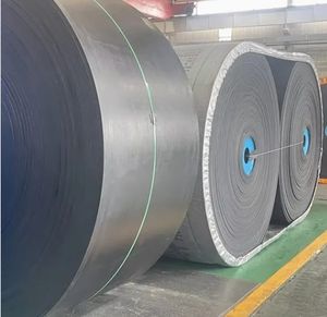 Sıcak satış gıda sınıfı kauçuk konveyör bant ısıya dayanıklı içecek için üretim tesisi pazar tercih beton kaba üst kemerler - Product Image 2