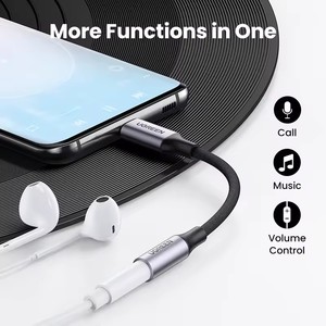 Adaptador de Audio UGREEN USB C a 3.5mm, Tipo C a Conector Auxiliar para Auriculares, Dongle DAC HiFi de 24bit/96kHz, Cable para <span class=keywords><strong>iPhone</strong></span> 15 <span class=keywords><strong>Pro</strong></span> <span class=keywords><strong>Max</strong></span> - Product Image 5
