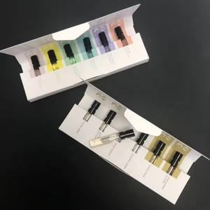 Benutzer definierte Mini Parfüm Sampler Box 3ml 5ml 10ml Glasflaschen set mit UV-Folie Papier Magnet form für Geschenk Probe Parfüm <span class=keywords><strong>Tester</strong></span> - Product Image 3