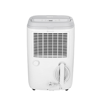 Déshumidificateur 20L/D pour pièces moyennes Sous-sols Chambres à coucher avec arrêt automatique et drainage continu