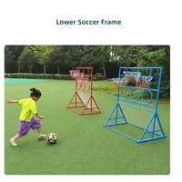 Direct usine, support de tir multifonctionnel en fonte pour enfants, pour paniers de basket et buts de football, pour l'extérieur