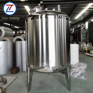 Haute qualité 500 litre <span class=keywords><strong>prix</strong></span> qualité alimentaire grand 304 316 réservoir de stockage d'eau en acier inoxydable - Product Image 1