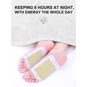 Patchs de plâtre fiables OEM ODM pour la relaxation Gingembre FOOT PADS - Product Image 2