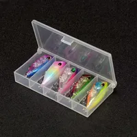 Mini leurre de pêche Popper de 4cm et 3.5g avec boîte, appât artificiel, appât artificiel, 1 nouveau, 5 pièces