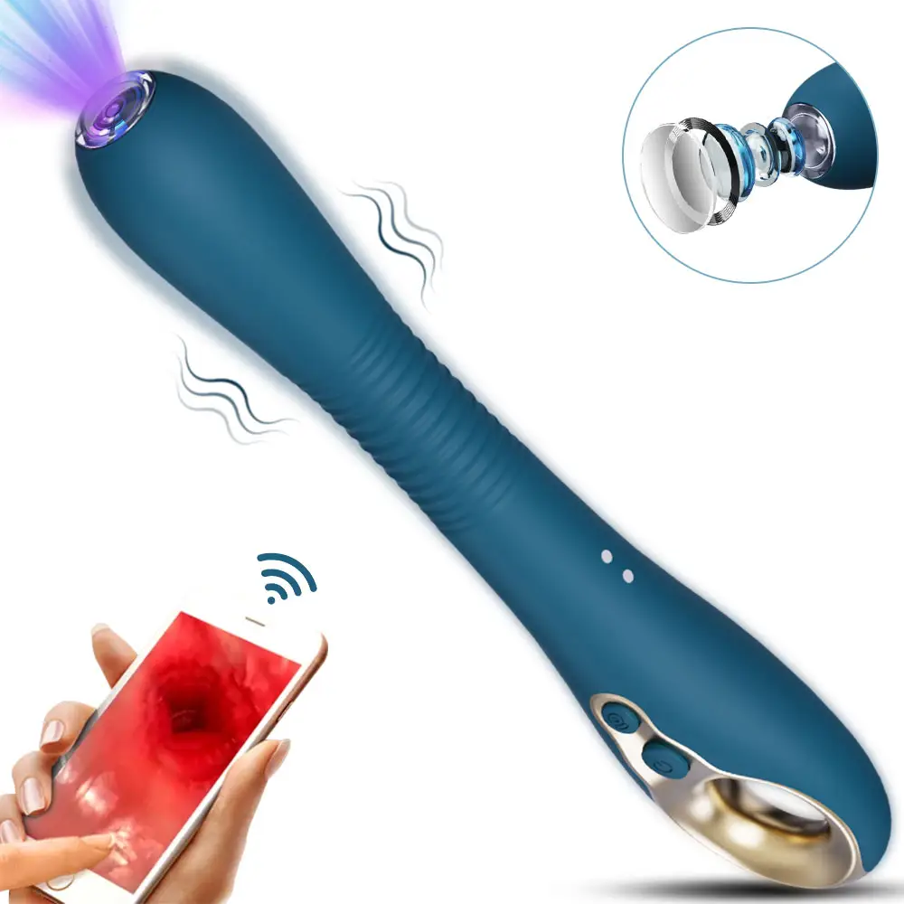 New 360 bending G Spot APP Control Camera Endoscopic Intelligent vibrador para mujer Adult Vibrators Dildo Sexy Toys for Women