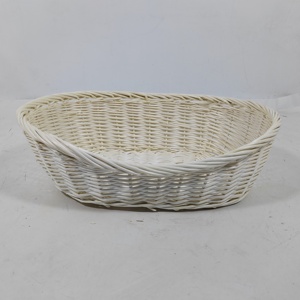 Ataúd Artesanal para Mascotas JY, Cesta Funeraria Biodegradable de Mimbre Natural con Tapa para Gatos - Product Image 3