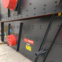 Neuer HONGXING YK Serie Mobiler Linearvibrationssieb mit SPS-Steuerung, Lagergetriebe, Stahl, 480V/460V, für Erzabbau, Henan, 1000KG