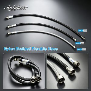 Manguera de Grifo Trenzada de Acero Inoxidable G1/2 con Tubo Interior de EPDM, Flexible y Resistente a Roturas, para Suministro de Agua - Product Image 2