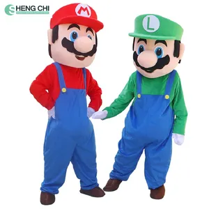 Adult customized plush mascot costumes TV movie characters Super Mary etc. festival events display mascot costumes