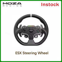 Volant de course MOZA Racing ESX 280 mm GT, sous licence officielle pour Xbox et PC, avec palettes de changement de vitesse en aluminium, éclairage RGB RPM, pour simulateur de course