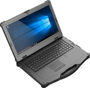 Portátil Robusto de 15.6 Pulgadas con Windows 10/11, Resistente al Agua IP65, Batería Intercambiable en Caliente, 4G LTE Opcional - Product Image 1