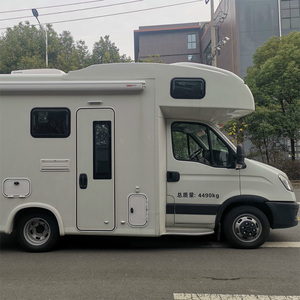 Cadre de porte en alliage d'aluminium Style européen Motorhome Rv Trailer Door With Double Point Lock - Product Image 5