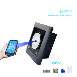 Nhúng QR scan <span class=keywords><strong>Reader</strong></span> RFID 13.56MHz hỗ trợ mifare1k NFC USB wiegand26/34 RS232 2D ngoài trời QR code <span class=keywords><strong>Reader</strong></span> kiểm soát truy cập - Product Image 3