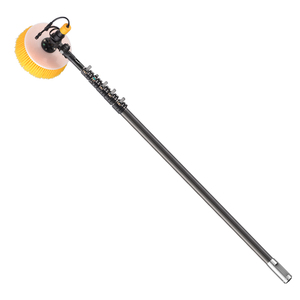 Tige télescopique extensible en fibre de <span class=keywords><strong>carbone</strong></span> de 12m, outil de nettoyage de poteau de lavage de fenêtre alimenté en eau - Product Image 5