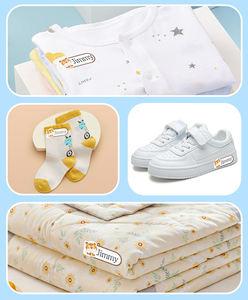 Bas quantité minimale de commande meilleur prix nom autocollant étanche nom impression autocollant chaussures vêtements nom autocollant - Product Image 5