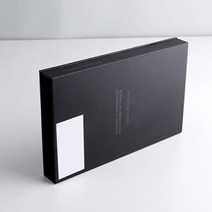 Emballage de téléphone portable en carton écologique, design personnalisé, luxe, boîte carrée, électronique grand public, boîte de téléphone portable en papier noir - Product Image 2