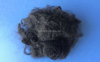 Fibre discontinue de polyesters de basse fonte réutilisée ignifuge de la haute performance 9d 51mm