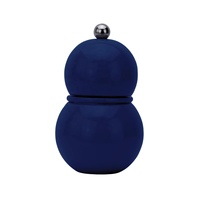 Ensemble moulin à sel et à poivre Houselin Mini en bois massif le plus populaire avec bouton rotatif, durable, lavage à la main uniquement, pour la cuisine