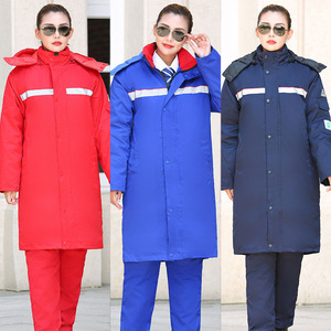 Veste <span class=keywords><strong>de</strong></span> <span class=keywords><strong>travail</strong></span> d'hiver antistatique - Longueur allongée, coupe-vent et doublure amovible - Product Image 4
