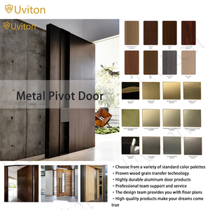 Uviton Modern American Design House Front Pivot <strong>Door</strong> Large Entrance Modern Entry <strong>Door</strong> Security <strong>Doors</strong> for Houses Exterior - Product Image 5