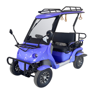 Carrito de Golf Eléctrico para Adultos 2026, Mini, 3-4 Asientos, Motor de 2500W, Velocidad Máxima de 30-50 km/h, con Techo, para Caza - Product Image 3