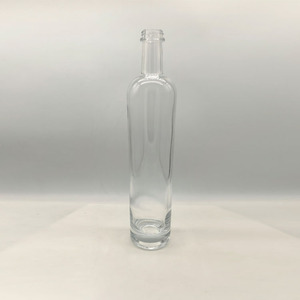 Logotipo de calcomanía personalizado 750ml/700ml whisky Gin <span class=keywords><strong>Vodka</strong></span> botellas de vidrio con corcho estampado en oro Color personalizado para almacenamiento de licor - Product Image 6