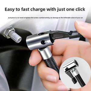 12v מתנפחים צמיג נייד רב תכליתי מתנפחים משאבת אוויר מכונית משאבת אוויר חשמלית - Product Image 5