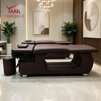 Matériel de salon de coiffure en gros : Lit de lavage de tête style thaïlandais, table de massage et de shampoing multi-usages